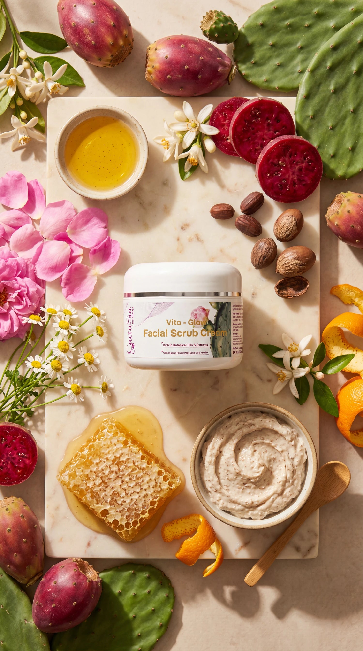 Vita-Glow Facial Scrub Cream