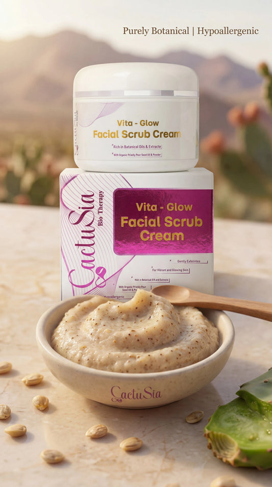 Vita-Glow Facial Scrub Cream